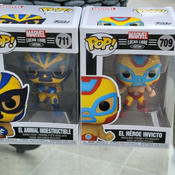 Funko Pop marvel Lucha libre Lot - Picture 1 of 6